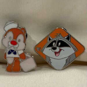 Disney Animals Meeko Pocahontas & Dale Sailor Cruise Collectible trading Pins
